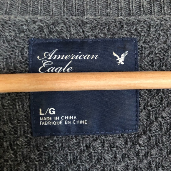 American Eagle Outfitters Gray Cardigan Sweater - Picture 6 of 7